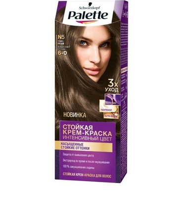 Фарба для волосся Palette N5 (6-0) темно русявий 110 мл (3838905551597) 3116      фото