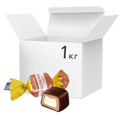 Упаковка цукерок Konti Конті-Мус Капучино 1 кг (4823088606430) 000074171 фото