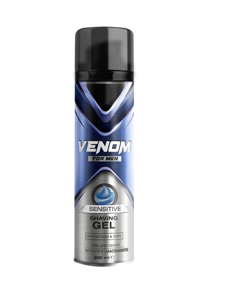 Гель для бритья Venom for men Sensitive 200 мл. (8681413012440) В00307614 фото