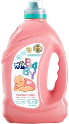 Гель для прання Doctor Wash Baby для дитячого одягу 2 кг (4260637720344) В00282158 фото