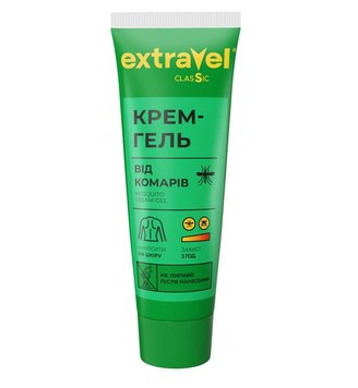 Крем-гель от комаров Extravel Classic 60 мл (4820184442351) В00315777 фото