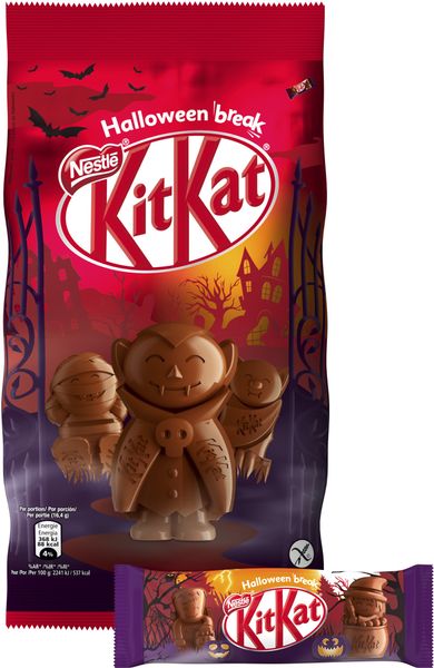 Набор мини-батончиков KitKat Хэллоуин 123 г (8000300410570) 000077995 фото