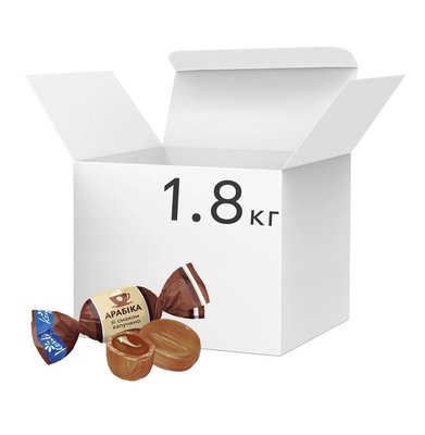 Карамель Konti Арабіка зі смаком капучино 1.8 кг (4823012268413) 000075899 фото