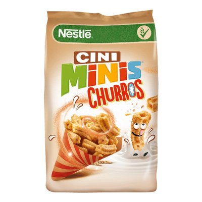 Сніданок сухий Cini Minis Churros з вітамінами та залізом 210 г (5900020038579) 000078230 фото