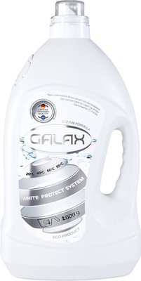 Гель для прання Galax для білих речей, концентрат 2 кг (4260637720078) В00282159 фото
