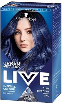 Краска для волос Schwarzkopf Live Urban Metallic U67 Blue Mercury (9000101234909) В00315353 фото