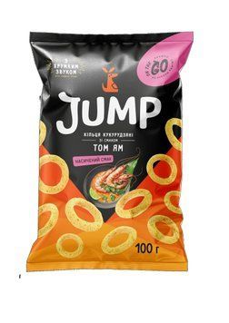 Снеки кукурудзяні Jump Том-Ям 100 г. (4820237693471) 000080572 фото