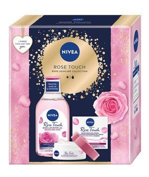Набір для жінок NIVEA Rose Touch 2024 Зволожувальний гель-крем 50 мл + Міцелярна вода 400 мл. (4006000118642) В00320995 фото