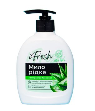 Рідке мило iFresh Aloe vera з екстрактом алое вера 300 мл (4820268102409) В00316909 фото