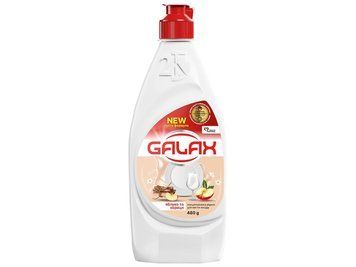 Рідина для миття посуду GALAX Концентрат, яблуков та кориця 480 г (4823128005148) В00327502 фото