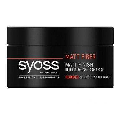 Паста матувальна для волосся Syoss Matt Fiber Фіксація 4 100 мл (9000101208542) В00098134 фото