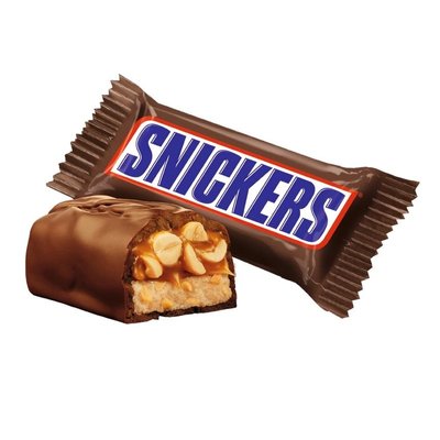 Цукерки Snickers Minis в обгортці 1 кг (5000159405430) 000023272 фото