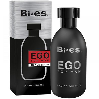 Туалетна вода для чоловіків Bi-es EGO BLACK EDITION 100 мл.(5905009043360) 000077736 фото