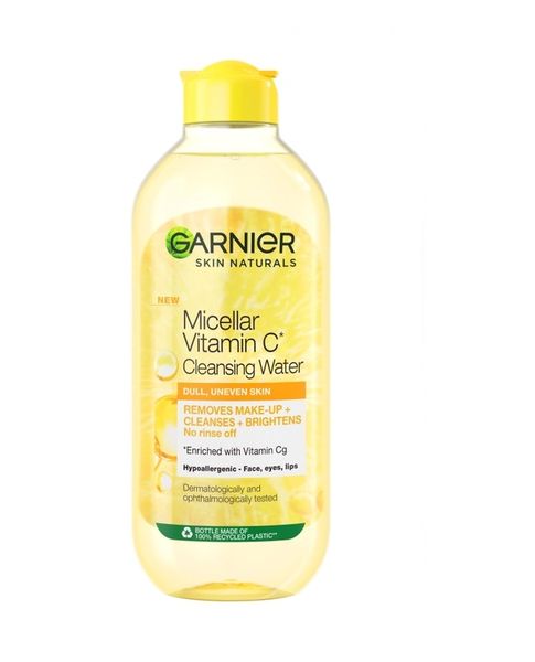 Мицеллярная вода Garnier Skin Naturals с витамином С для тусклой кожи лица с эффектом сияния 400 мл (3600542467681) В00297308 фото