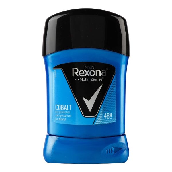 Антиперспірант-олівець Rexona Cobalt 40 г (4800888221988) В00298747 фото