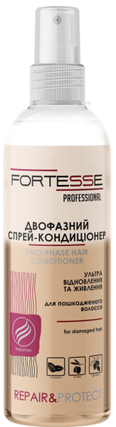 Экспресс спрей-кондиционер Fortesse Pro Repair & Protect для сухих и поврежденных волос 250 мл (4823115501530) В00301961 фото