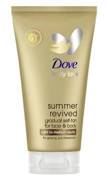 Крем-лосьйон автозасмага для обличчя та тіла Dove Summer Revived Від світлого до середнього 75 мл. (8720181876370) В00354999 фото