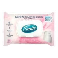 Вологий туалетний папір для дорослих Smile Fresh з клапаном 44 шт. (4823071636895) В00302652 фото