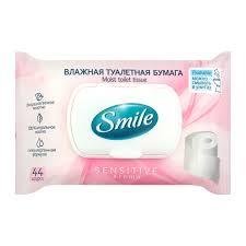 Влажная туалетная бумага для взрослых Smile Fresh с клапаном 44 шт. (4823071636895) В00302652 фото