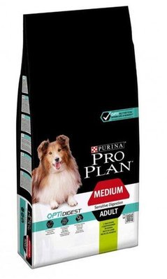 Сухий корм для собак Purina Pro Plan Medium з ягням 14 кг (7613035214774) 000074382 фото
