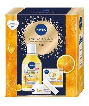 Набір для жінок NIVEA Energy&Glow 2024 Денний крем проти зморщок SPF 15 50 мл + Освітлююча міцелярна вода 400 мл. (9005800382005) В00320997 фото