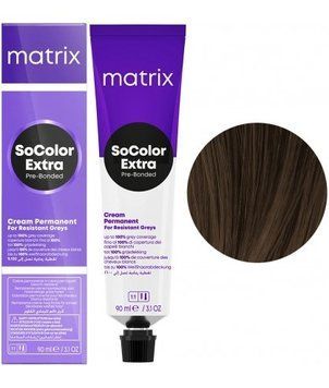 Крем-фарба для волосся Matrix SoColor Extra Pre-Bonded 506NA 90 мл. (3474637261511) В00342441 фото