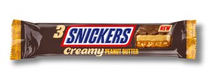 Батончик Snickers Creamy арахисовое масло 75 г (5900951286612) 000069802 фото