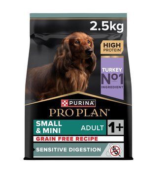 Сухий корм для собак дрібних порід Pro Plan Adult Small & Mini Sensitive Digestion з індичкою 2.5 кг. (7613036731324) 000081853 фото