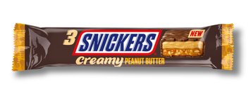 Батончик Snickers Creamy арахисовое масло 75 г (5900951286612) 000069802 фото