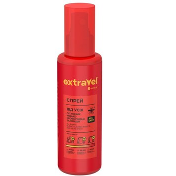 Спрей від комарів Extravel Superior 100 мл (4820184442429) В00317210 фото