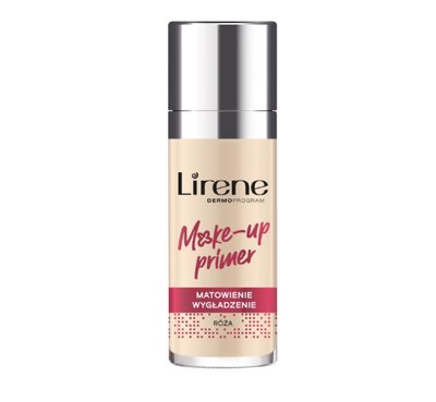 Lirene - Make-up Primer - Матово-разглаживающая основа под макияж ROSE 30 мл(5900717631618) 000069515 фото