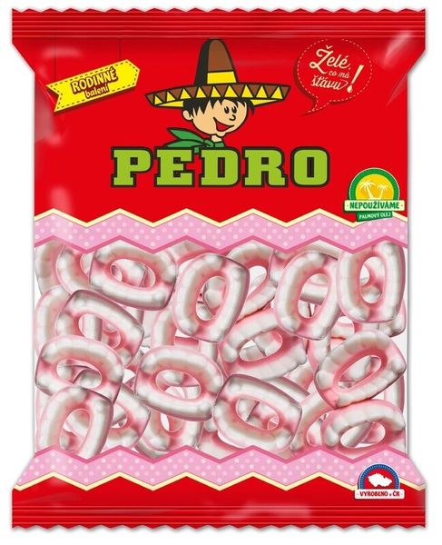 Жевательные конфеты Pedro зубы 1 кг (8592601116867) 000079288 фото