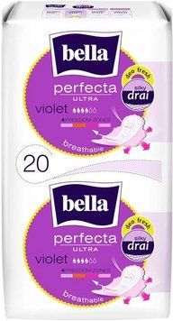 Гигиенические прокладки Bella Perfecta Ultra Violet Deo Fresh 10+10 шт (5900516306045) В00300393 фото