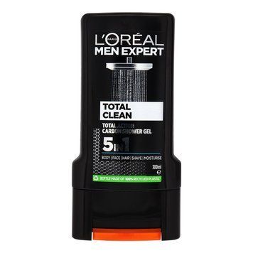 Гель для душа L&acute;Or&eacute;al Paris Men Expert Total Clean 5 в 1 300 мл (3600523535989) В00099323 фото