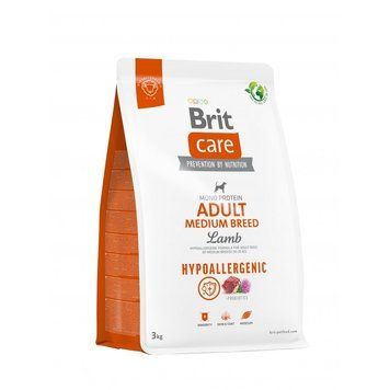 Корм сухой Brit Care Dog Hypoallergenic Adult Medium Breed для собак средних гипоаллергенных пород с ягненком 3 кг (8595602559022) S1111173361 фото