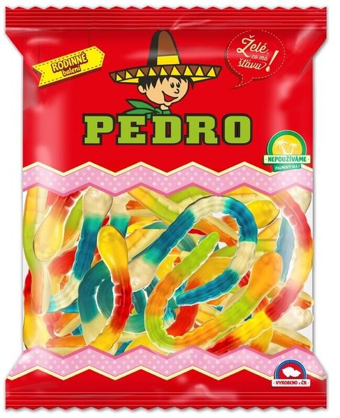 Жевательные конфеты Pedro змейки 1 кг (8592601116942) 000079289 фото