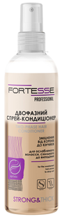 Зміцнюючий двофазний спрей-кондиціонер Fortesse Pro Strong & Thick 250 мл (4823115501554) В00301962 фото