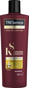 Шампунь Tresemme Keratin Smooth розгладжувальний 400 мл (8710447224342) В00186338 фото