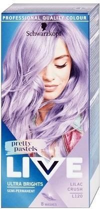 Фарба для волосся Schwarzkopf Live Ultra Brights Pretty Pastels L120 Lilac Crush (9000101256567) В00315359 фото