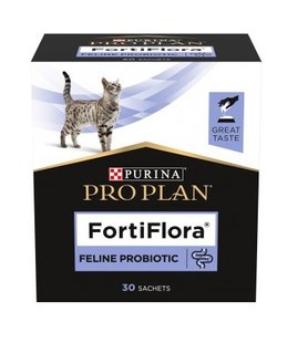 Пробиотик PRO PLAN FortiFlora для кошек и котят, для пищеварения и укрепления иммунитета 30х1 г(8445290040794) 000075717 фото