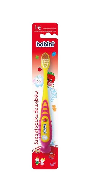 Зубная щетка для детей Bobini Kids (5900931029291) 000062316 фото