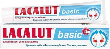 Зубна паста Lacalut basic Чутливі зуби 75 мл (4016369693155) В00297630 фото