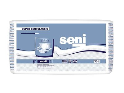Підгузки для дорослих Seni Classic small 30 шт. (5900516696399) В00189895 фото