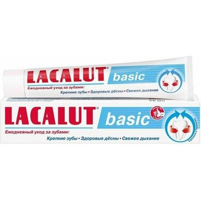 Зубна паста Lacalut basic 75 мл .(4016369696590) В00282499 фото
