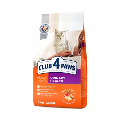 Сухий корм Club 4 Paws Premium для котів,підтримка здоров'я сечовидільної системи 14 кг (4820083909375) 000029192 фото