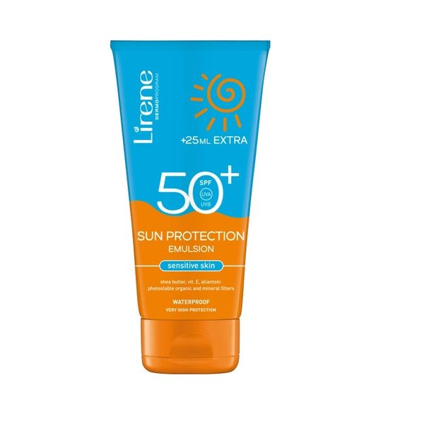 Эмульсия Lirene для защиты от солнца SPF 50 175 мл (5900717314634) В00151902 фото