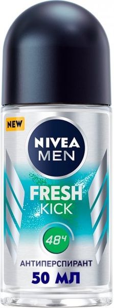 Антиперспирант Nivea Men Fresh Kick 50 мл (4005900840776) В00280799 фото