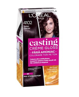 Фарба для волосся без аміаку L'Oreal Paris Casting Creme Gloss 4102 Холодний каштан 120 мл (3600523825844) В00310624 фото
