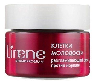 Розгладжуючий крем для лиця Lirene проти зморшок Клітини молодості 35+ 50 мл. (5900717712218) В00182422 фото