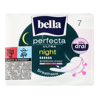 Гігієнічні прокладки Bella Perfecta Ultra Night 7 шт (5900516305529) В00312391 фото